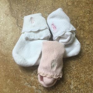 Ralph Lauren baby socks set of 3